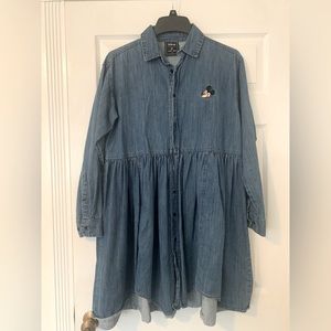Lazy Oaf Disney denim dress